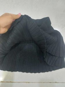 Woolen Mini  Skirt