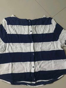 Striped Button-Down Shirt