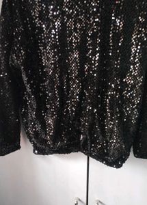 Zara Embellished women black Top