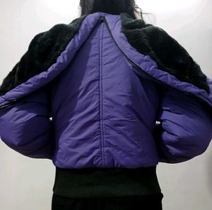 Purple Puff Jacket