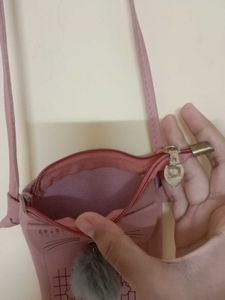 Cute Pink Sling Bag