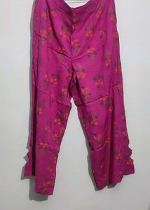 Pink Printed Halter Neck Kurta Set