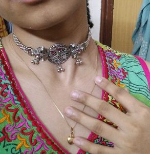 Oxidized Silver Jewelry Set