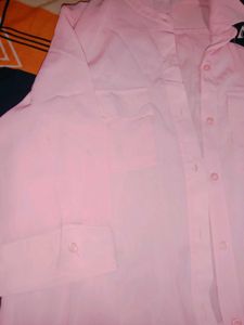 Pink Casual Shirt