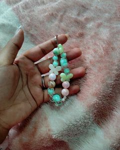 Cute Beaded Keychain Charm