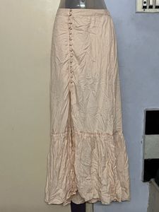 Whitish Maxi Skirt Pure Cotton Only Need Iron