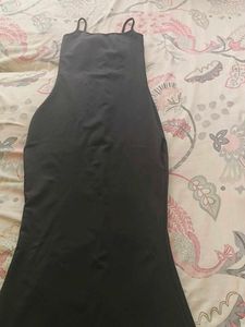 Black Spaghetti Strap Dress