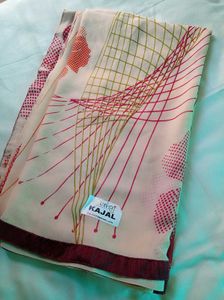 Saree With Stitched Blouse