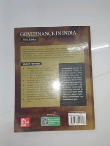 Governance in India(English)| 3rd Edition|UPSC|