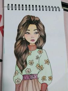 Beautiful Girl Drawing ❤️