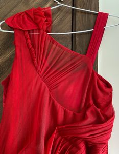 Red Party Wear Gown
