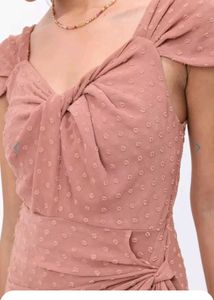 Chic Pink Mini Dress