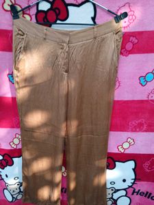 Brown Wide Leg Pants