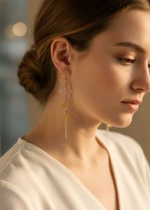 y2k Sakura Dangle Earrings