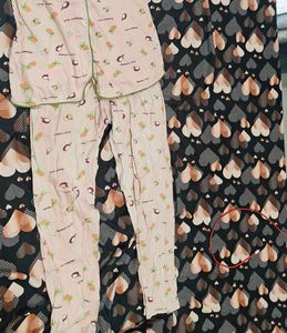 Pineapple Print Pajama Set