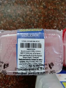 Food Grade Small Containers.
