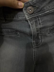 Grey Denim Jeans
