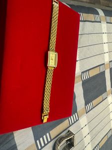 Lamex Golden Watche For Women