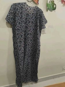 Floral Embroidered Paisley Print Dress