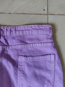 Flared Y2K Purple Pants