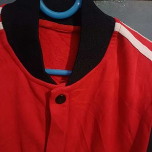 ❤️Red &amp; navy Varsity Jacket