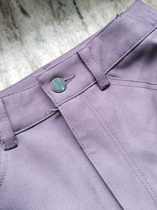Lavender Wide Leg Pants
