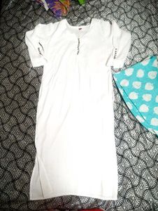 White Kurta Set