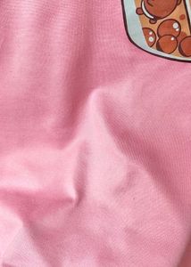Pink Graphic T-Shirt / Japanese Boba