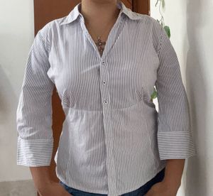 B&amp;W Stripped Shirt