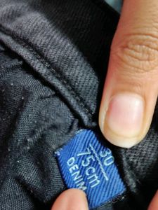 Black Straight Leg Jeans