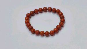 Red Jasper Beaded Bracelet