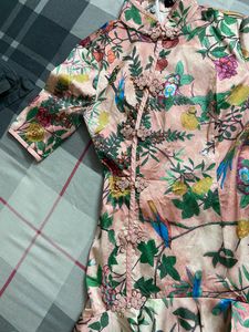 Fish Cut Kimono Style Dress Women