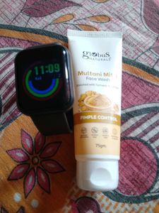 Face Wash And Smart Watch Combo