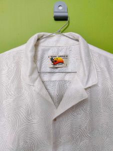 The Indian Garage Co. Textured Oversized Shirt - S