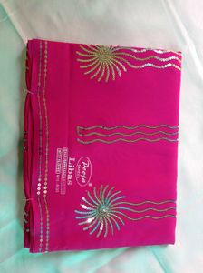 Embroidery Design Saree 😍