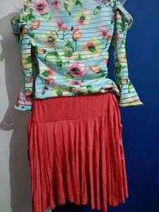 Girls Party (Festival) Skirt Top