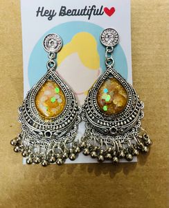 Resin Fancy Party Wear Earrings