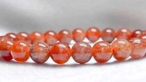 Carnelian crystal bracelet