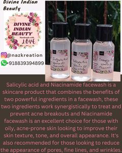 Salicylic Acid And Vitamin B3 Facewash