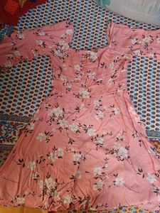 Floral Pink Dress