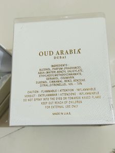 Oud Arabia  Luxury Dubai Jannat-e-Zuhur Perfume