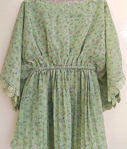 Green Kaaftan Top