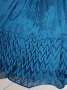 Pink And Teal Blue Frock...