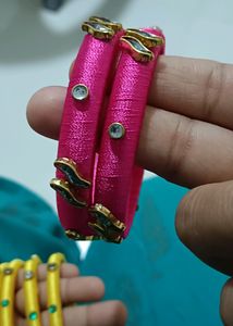 Fancy Thread Bangles