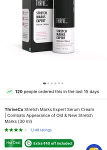 Sealed Packed Stretch Marks Expert Serum