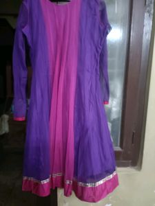 Party Wear Anarkali Suit With Dupatta For Women
