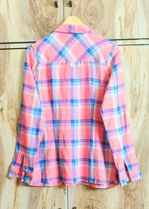 Check Design Cotton Shirt Size-36-38