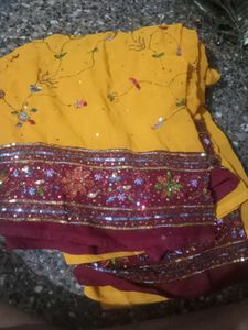 Heavy Work Saree