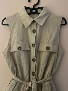 Casual Tan Romper