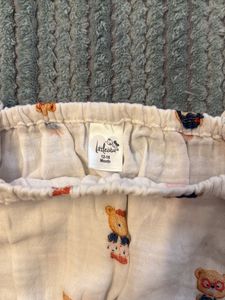 Cute Cartoon Print Outfit Set